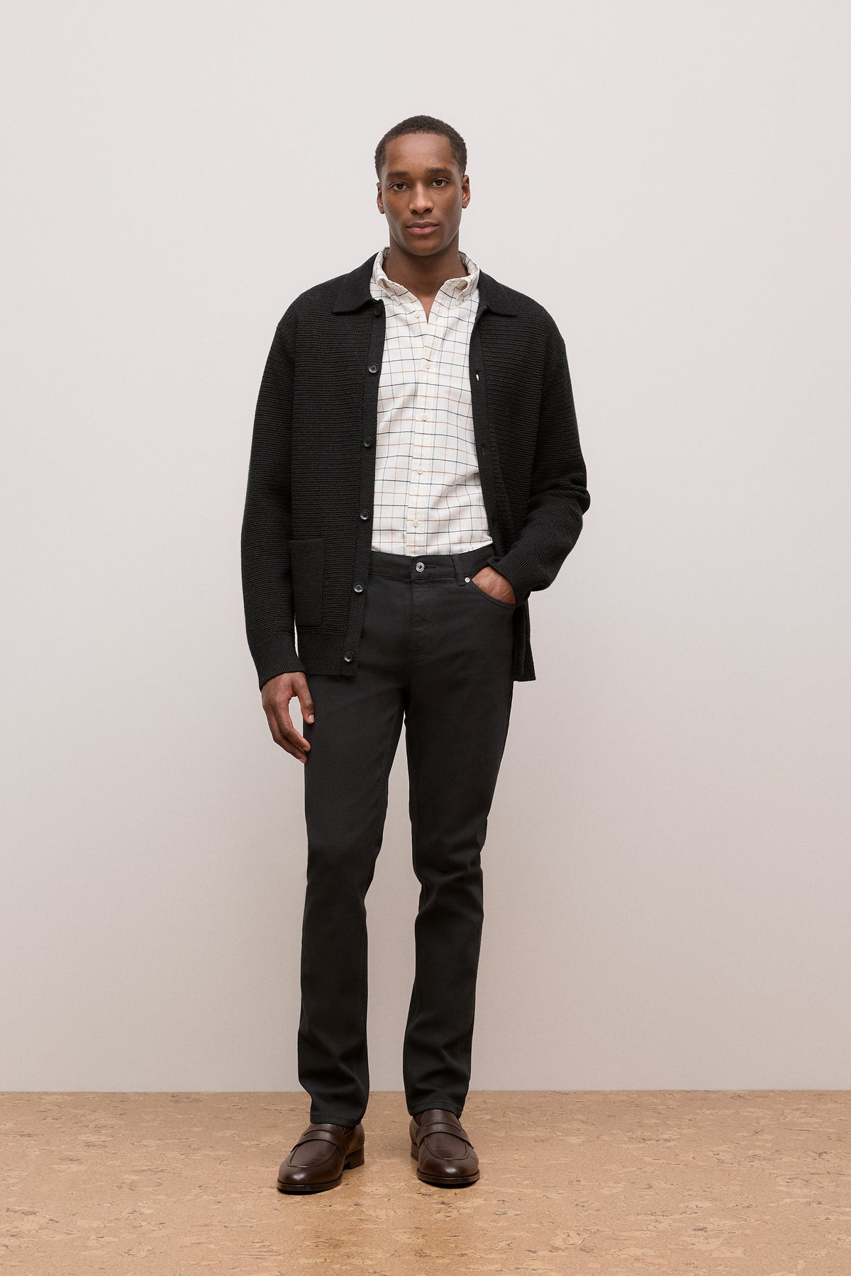 Fine Check Oxford Shirt