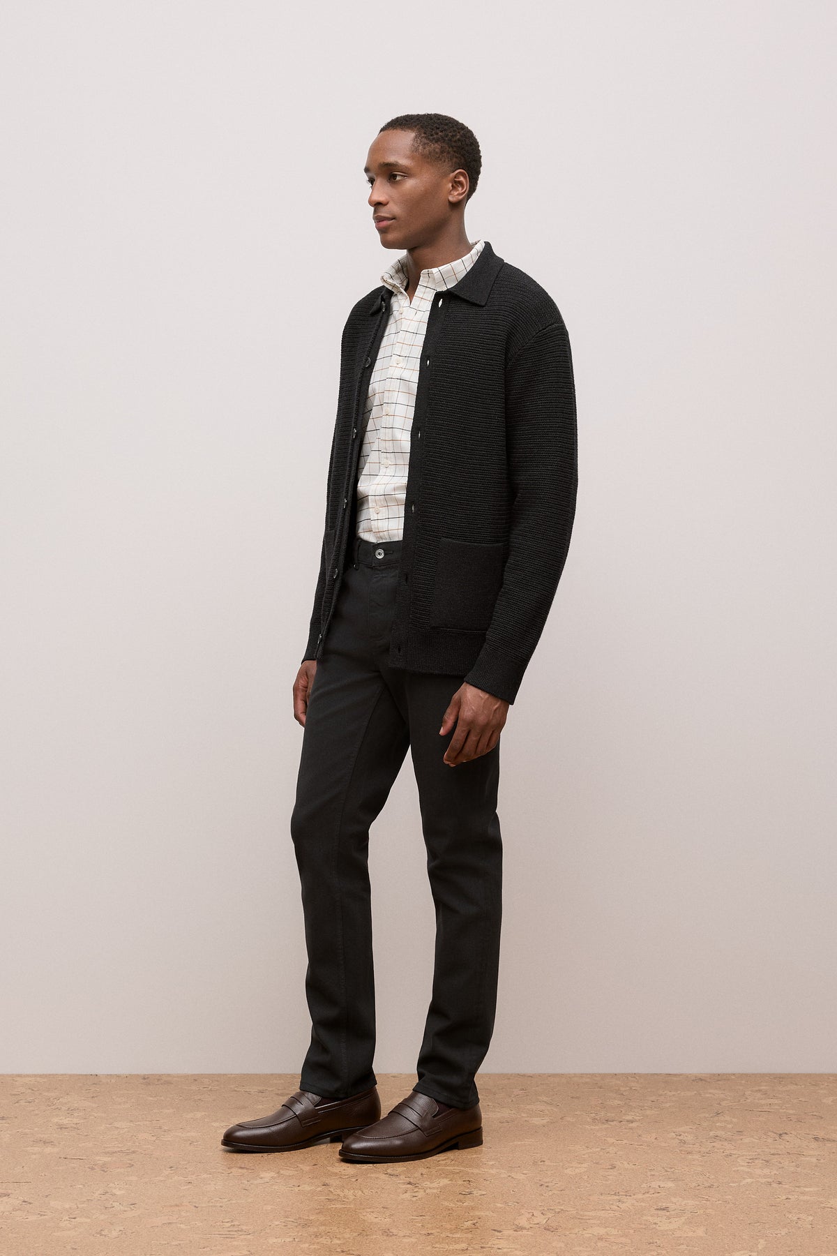 Fine Check Oxford Shirt