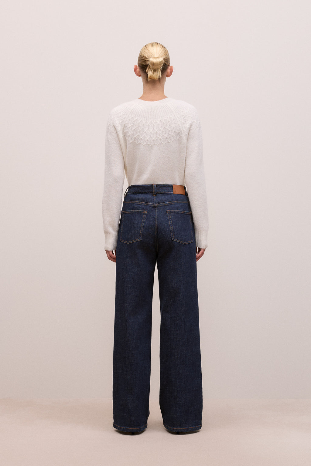 Australian Cotton Blend High Waist Jean