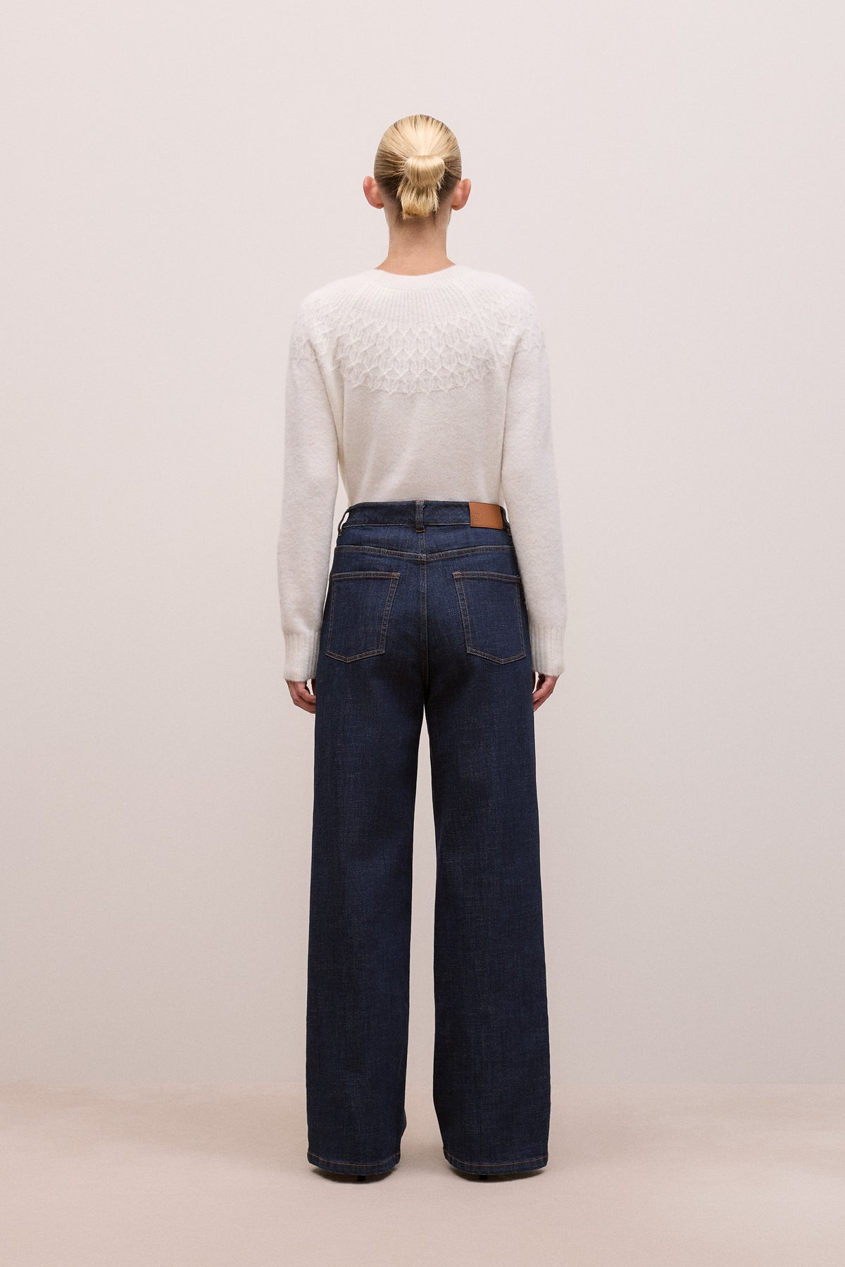 Australian Cotton Blend High Waist Jean