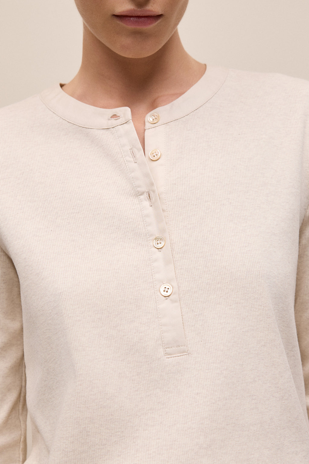 Cotton Marle Henley