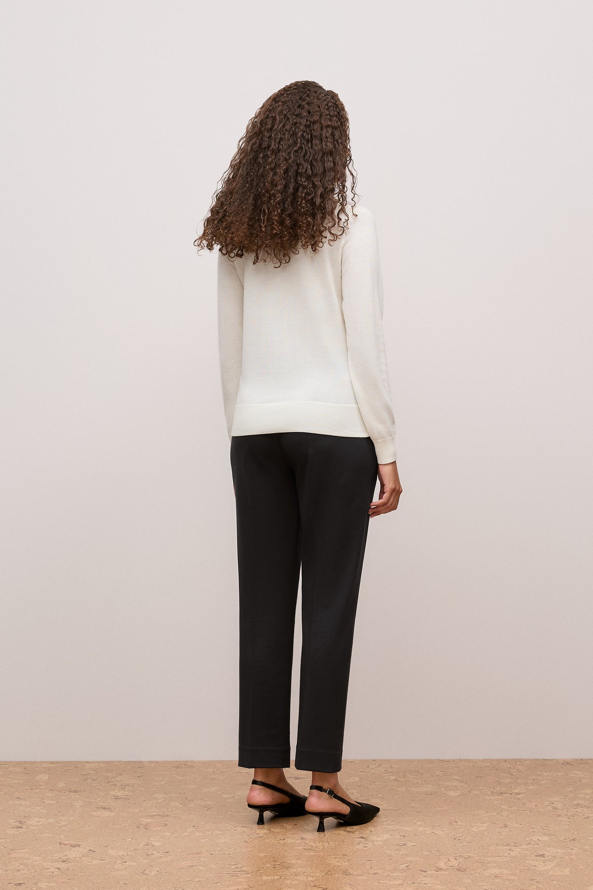 Merino Mock Neck