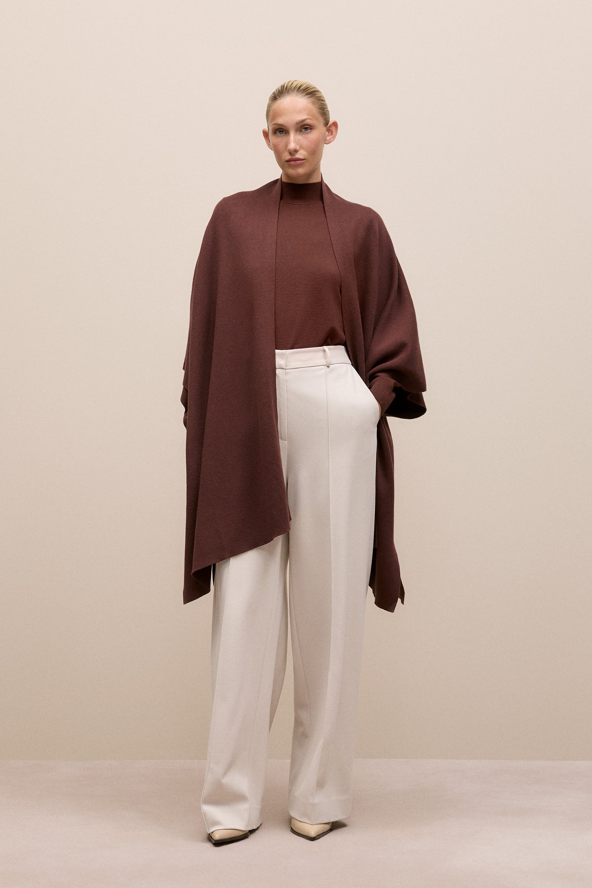 Merino Mock Neck