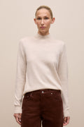 Merino Mock Neck
