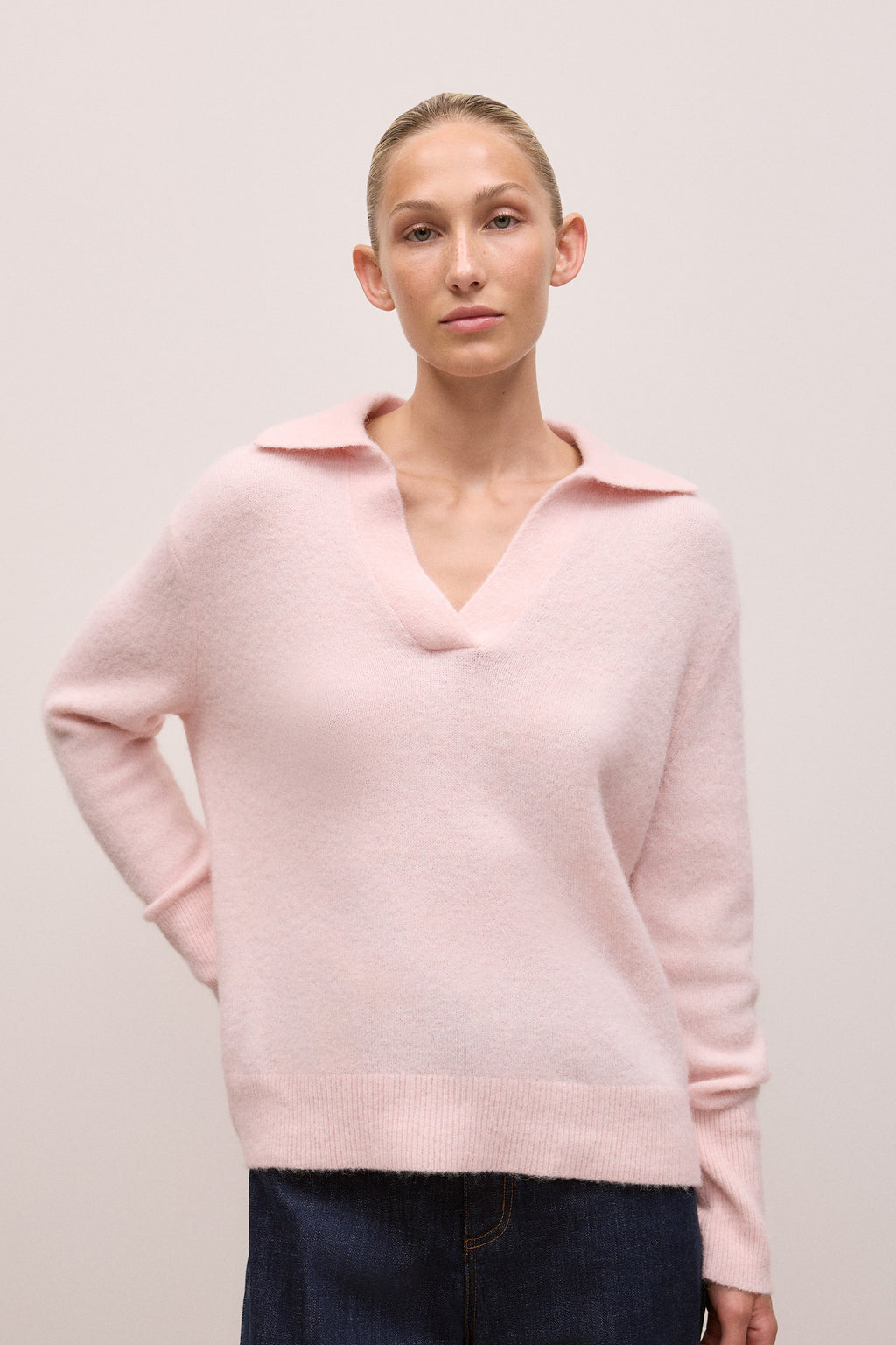 Alpaca Merino Blend Polo