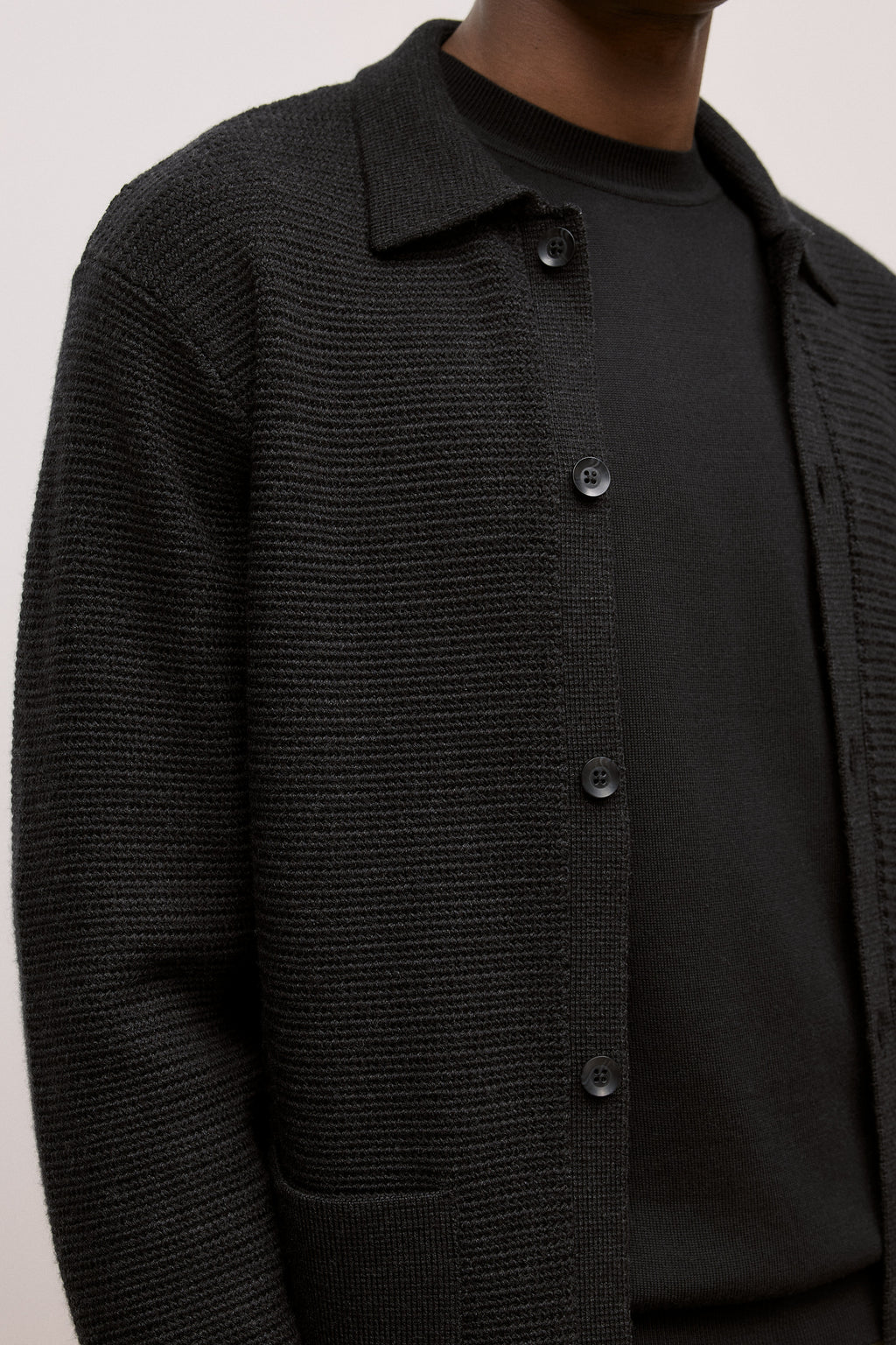 Merino Textured Shacket
