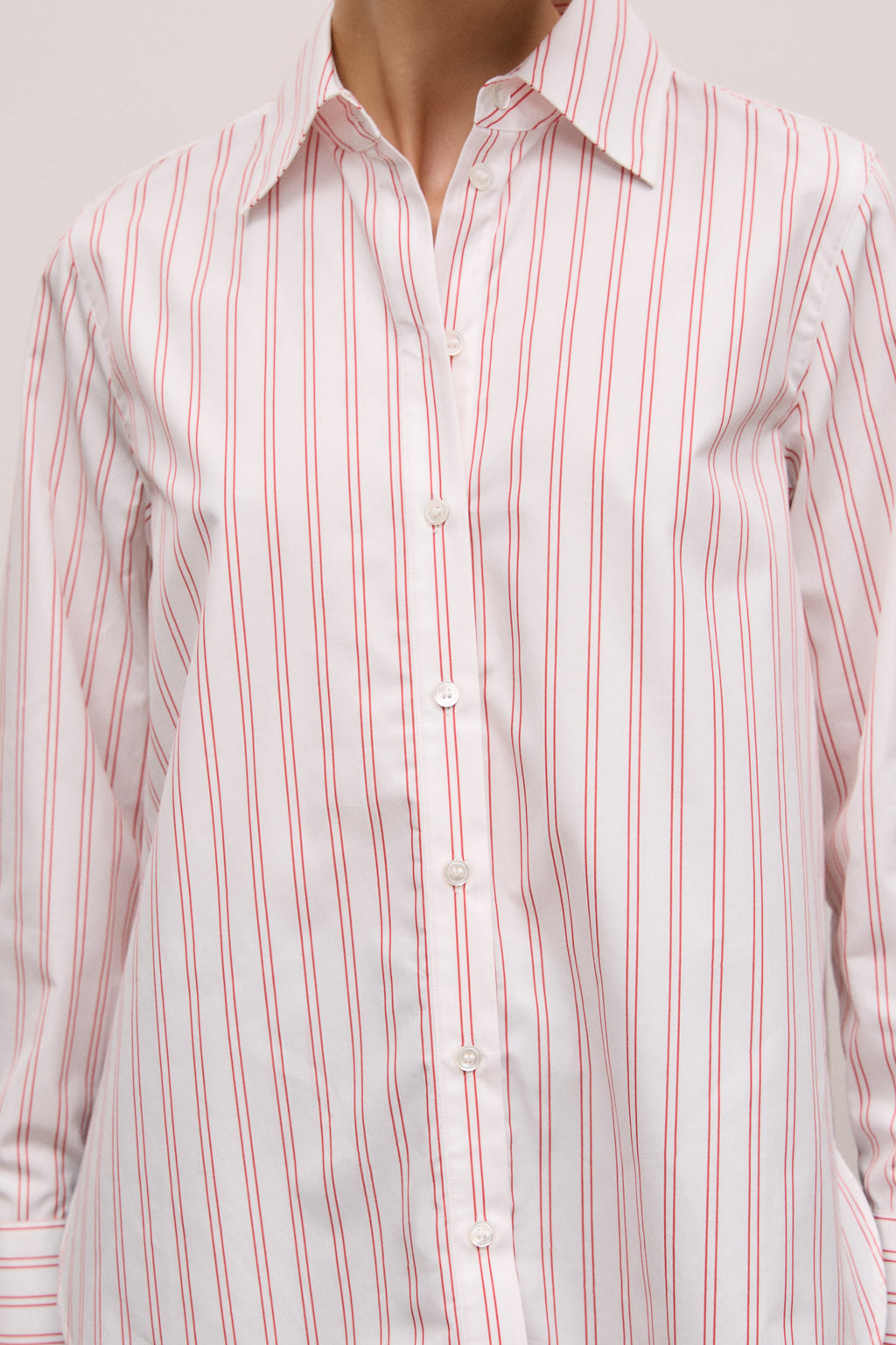 Poplin Twin Stripe Shirt