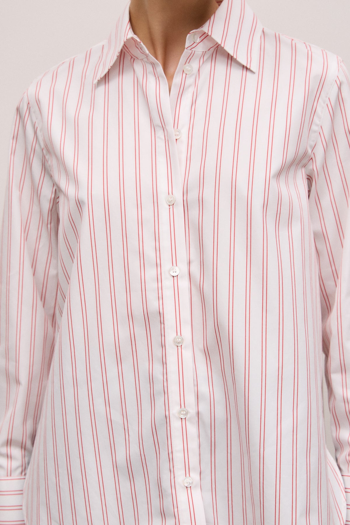 Poplin Twin Stripe Shirt