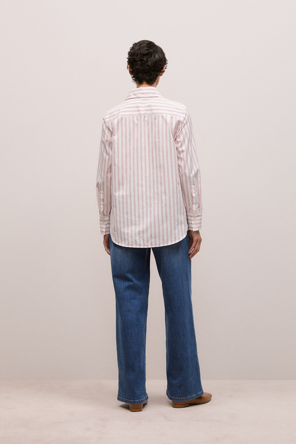 Poplin Twin Stripe Shirt