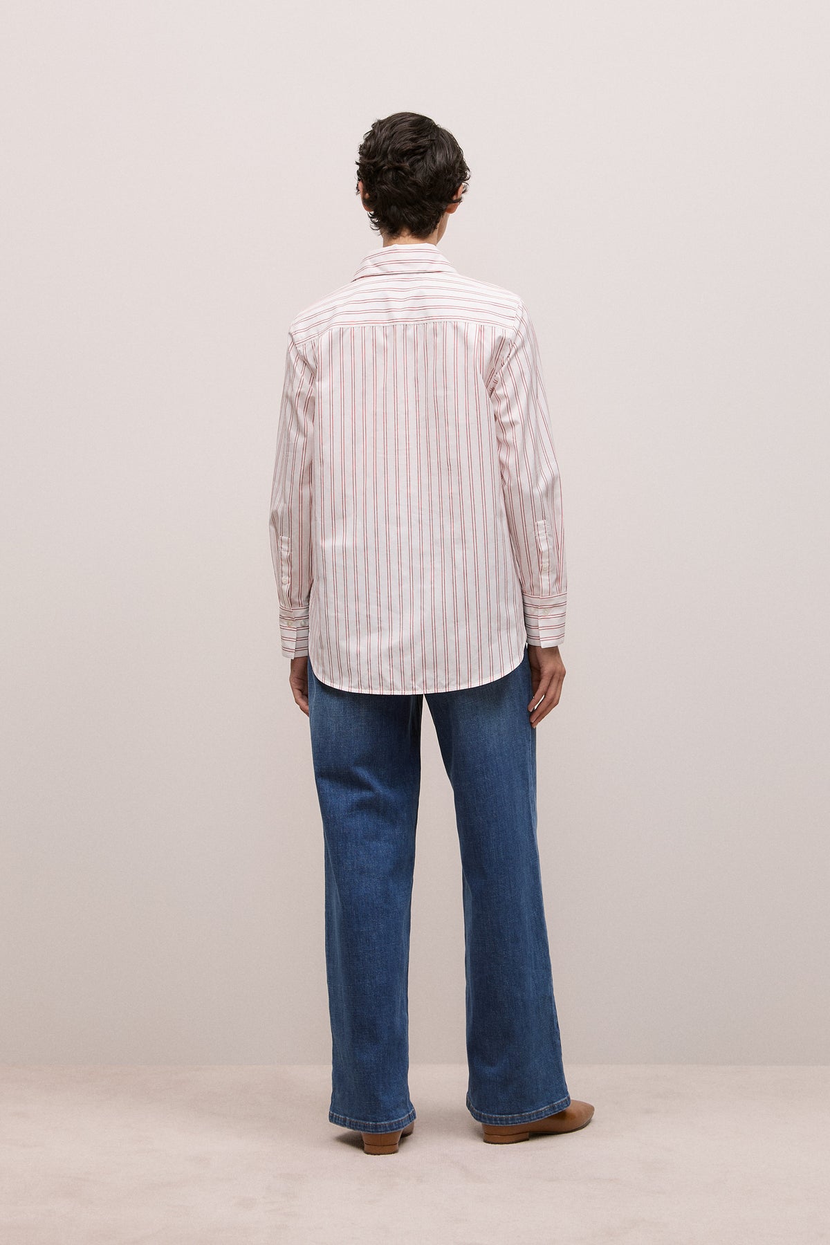 Poplin Twin Stripe Shirt