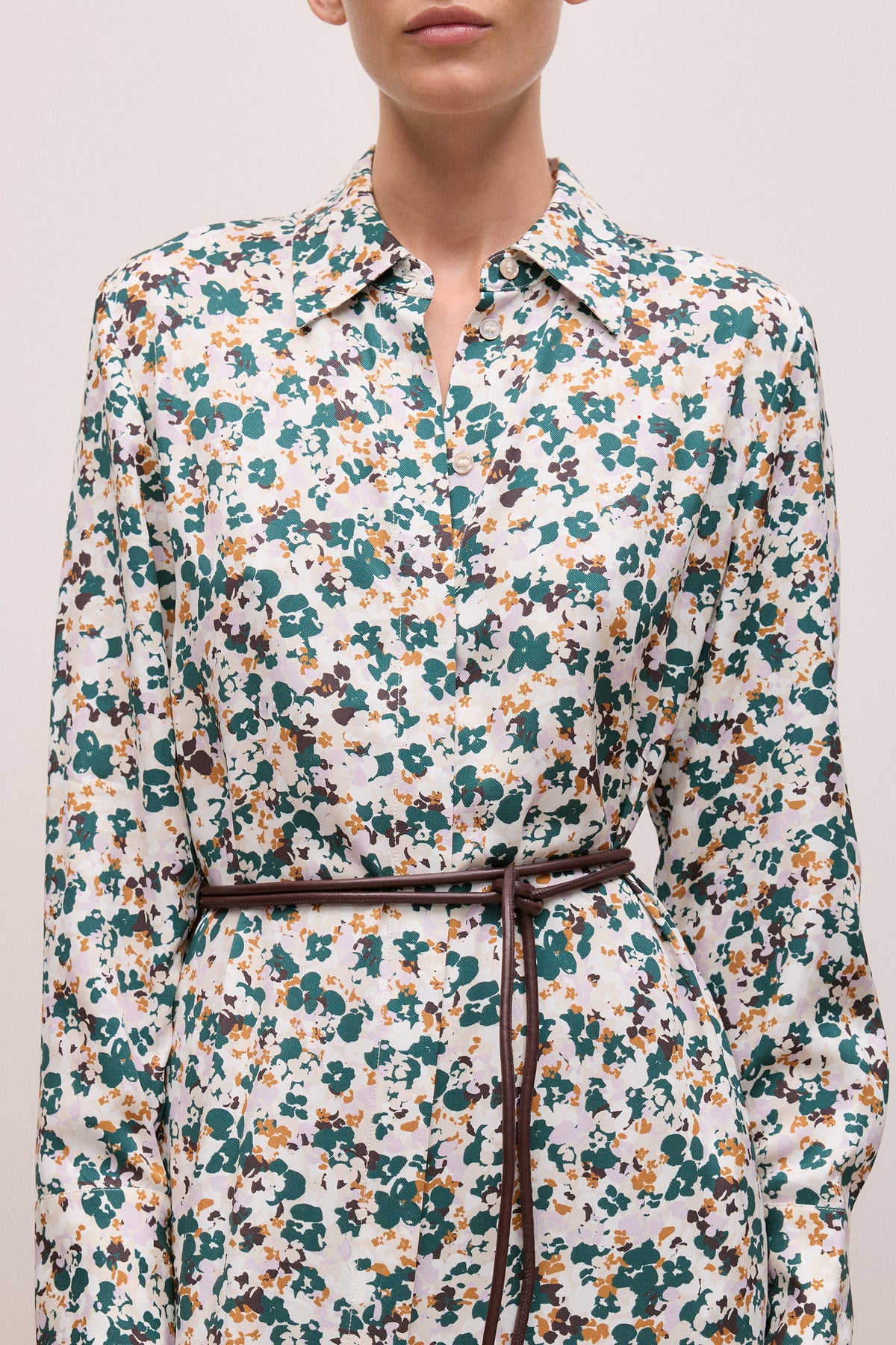 Liora Floral Belted Dress