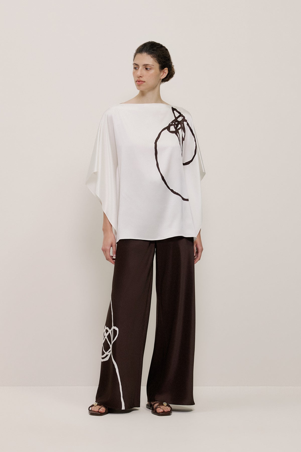 Camie Lyons X Trenery Silk Top