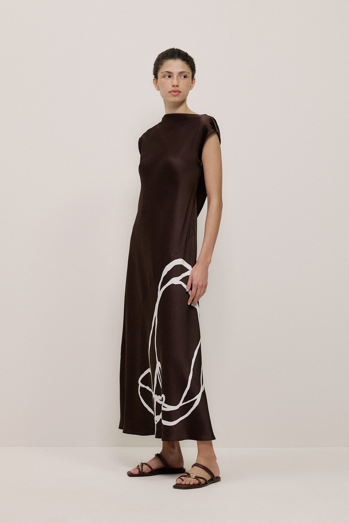 Camie Lyons X Trenery Silk Dress