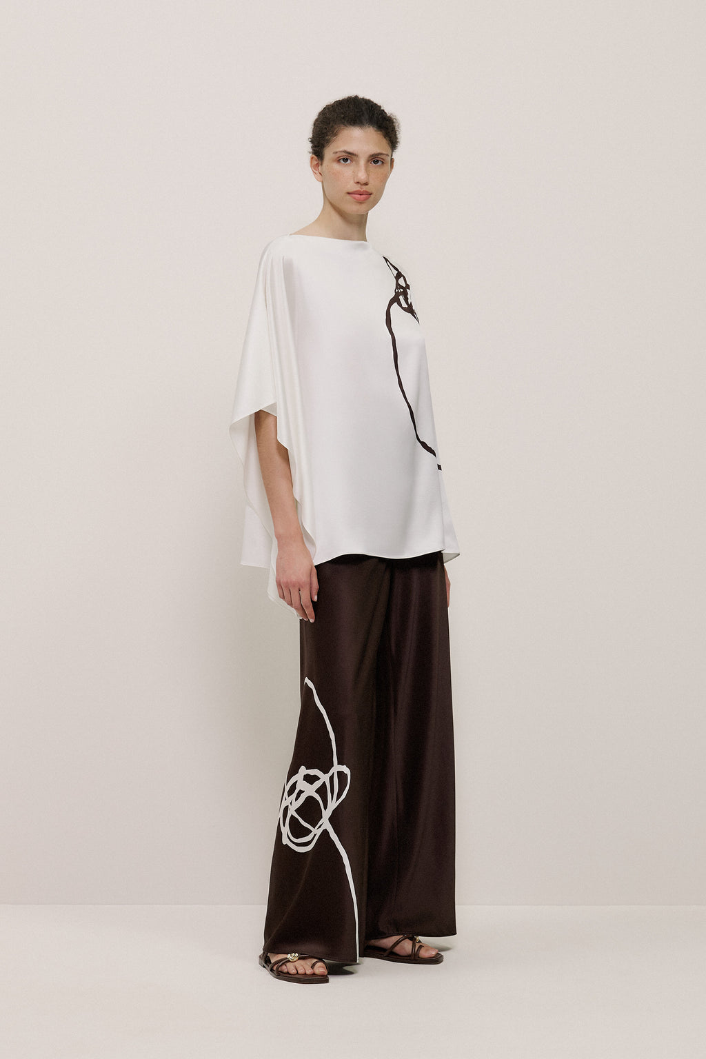 Camie Lyons X Trenery Silk Pant