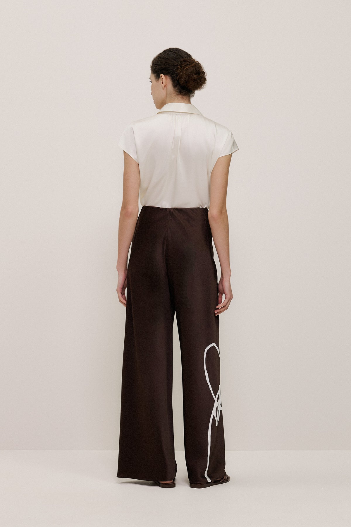 Camie Lyons X Trenery Silk Pant
