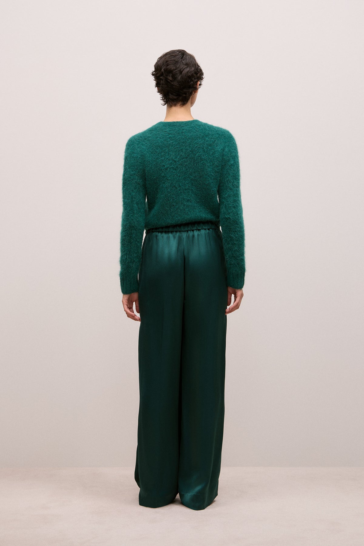 Satin Pull On Pant
