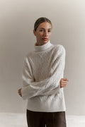 Merino Cable Rollneck