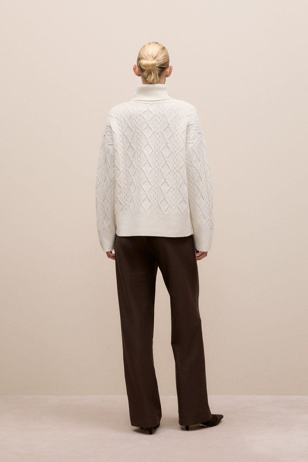 Merino Cable Rollneck