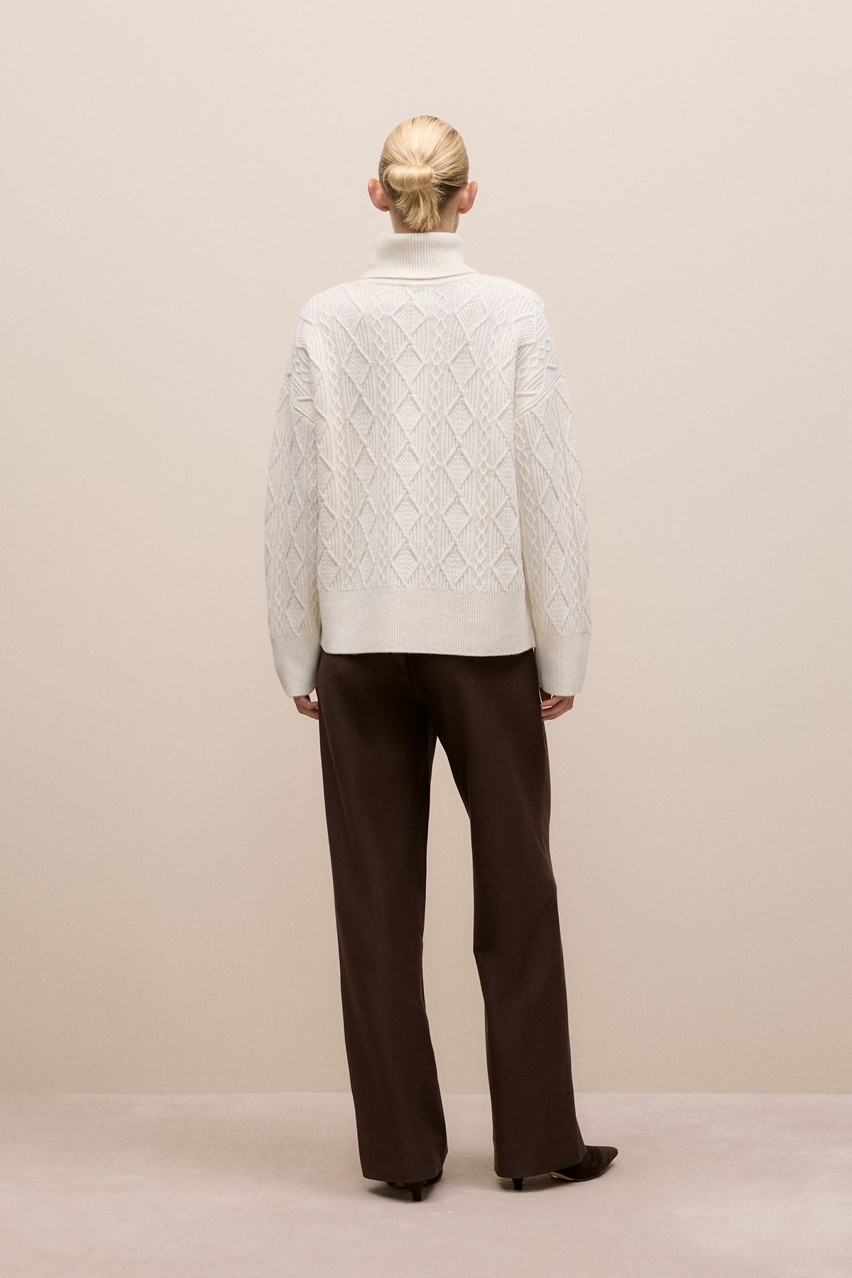 Merino Cable Rollneck