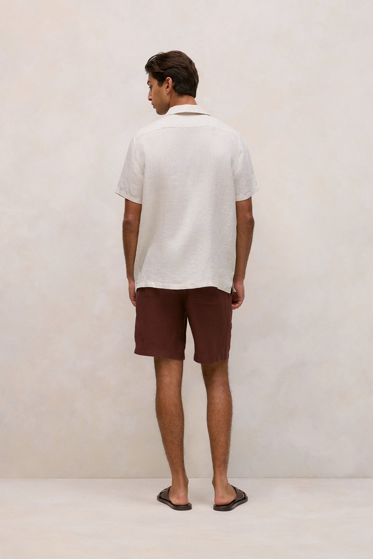 Linen Pocket Detail Short Sleeve Shirt