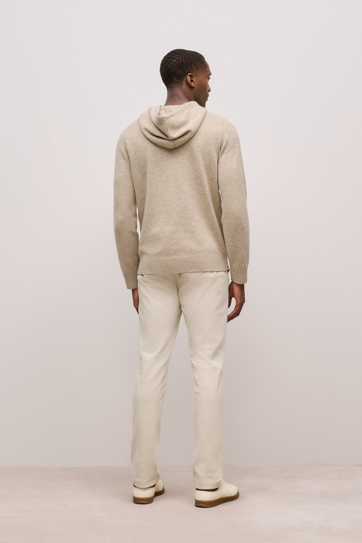 Wool Drawstring Hoodie