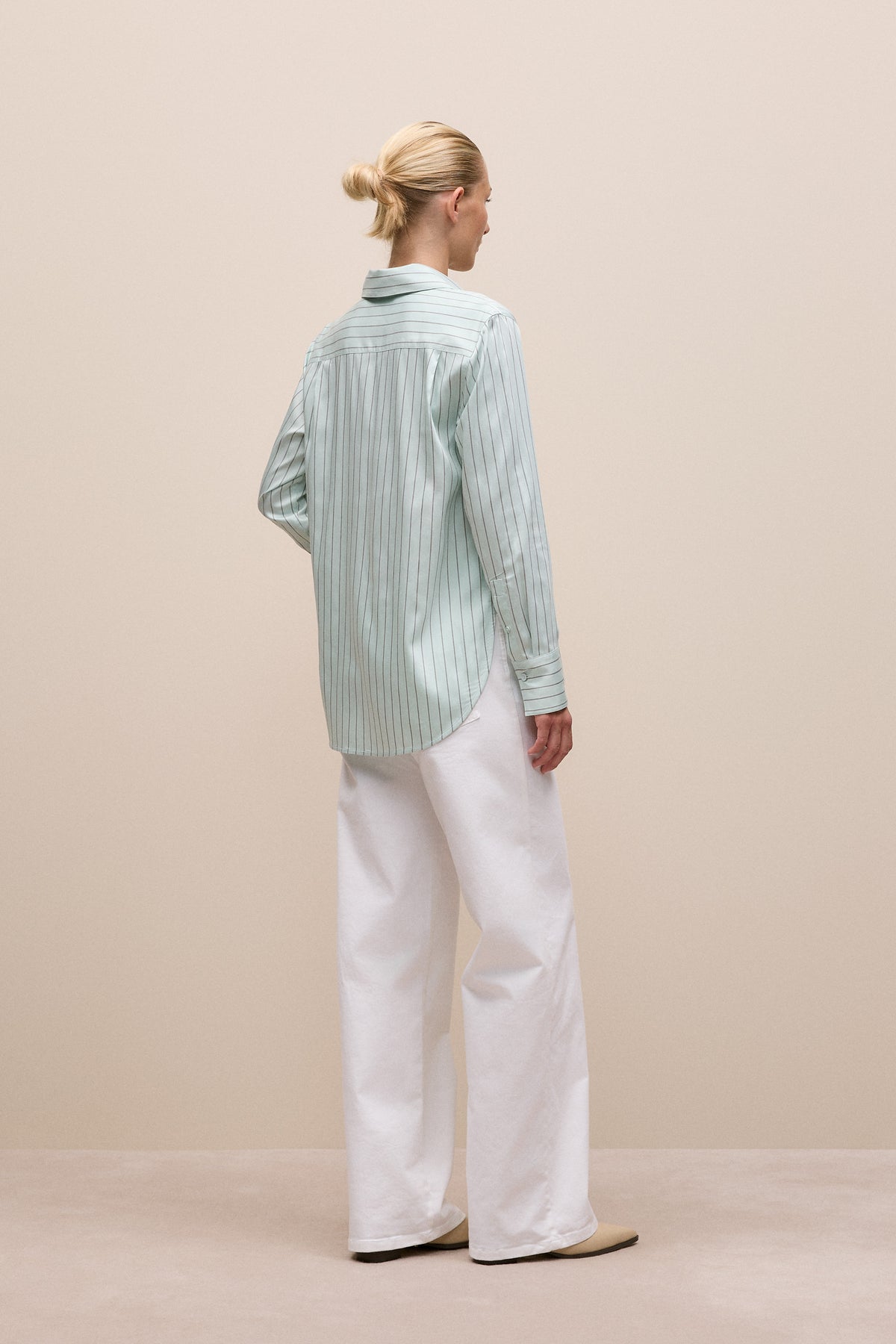 Soft Stripe Long Sleeve Shirt