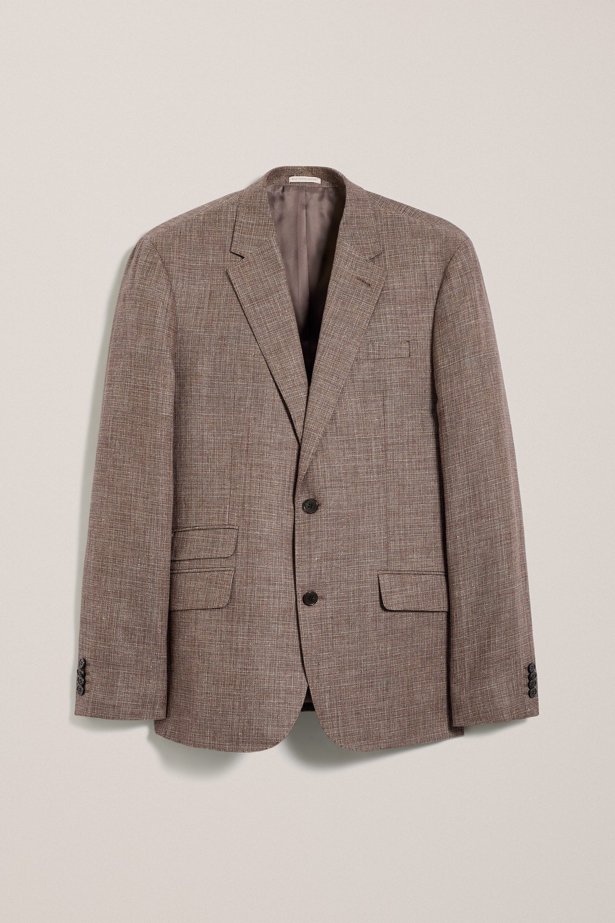 Linen Cotton Textured Blazer