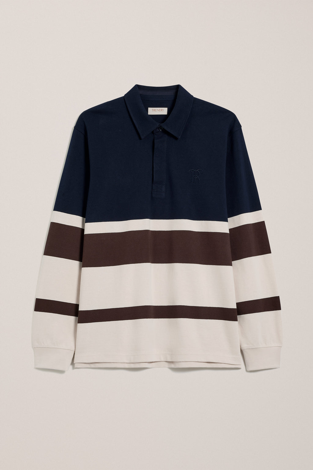 Bold Stripe Monogram Rugby