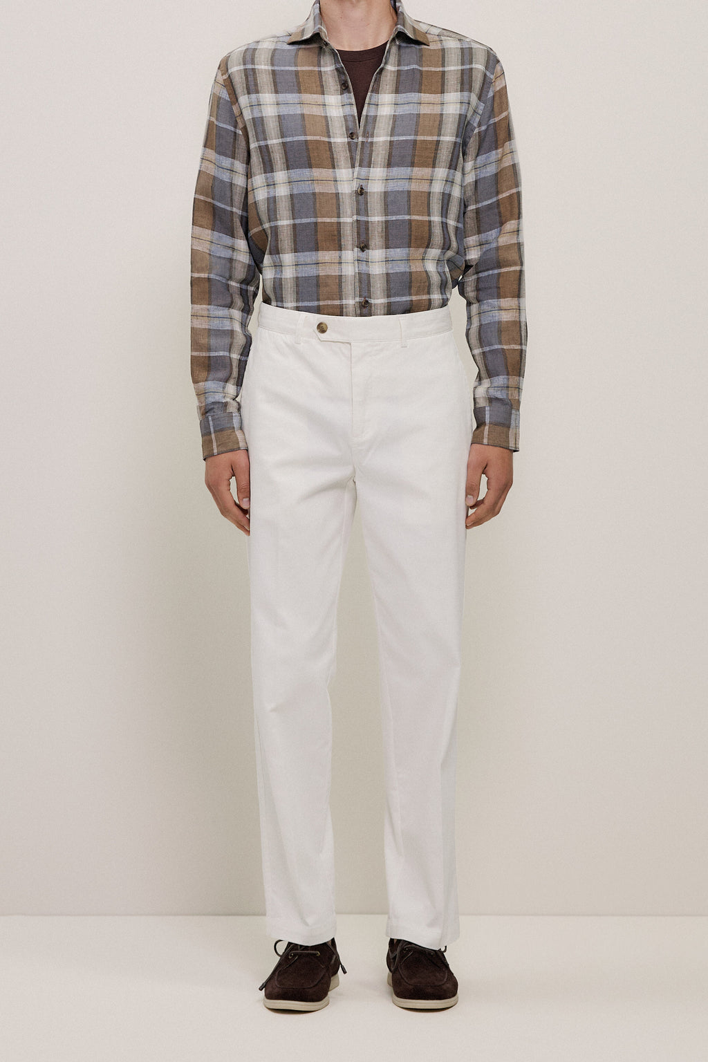 Cotton Twill Tailored Pant