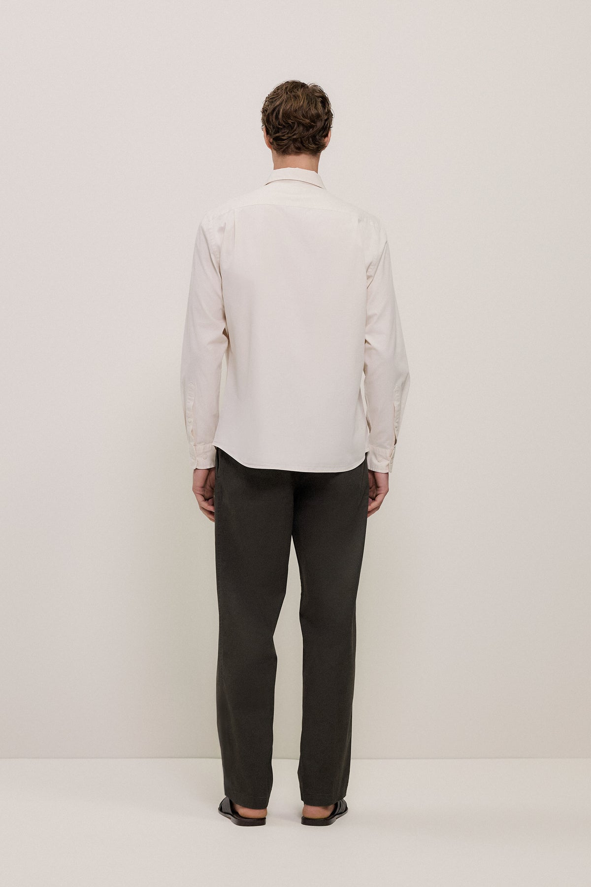 Garment Dyed Cotton Twill Shirt