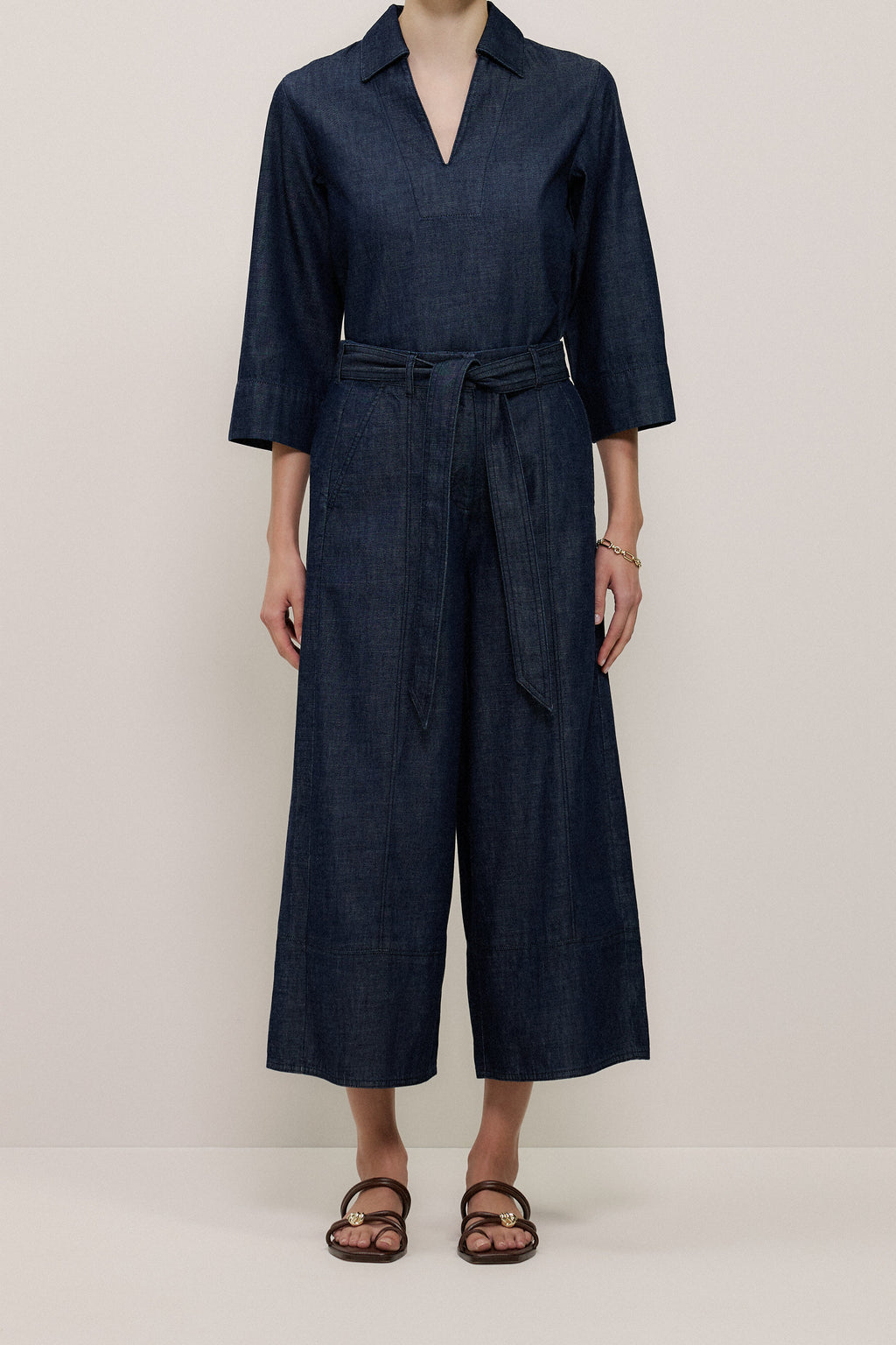 Soft Denim Culotte