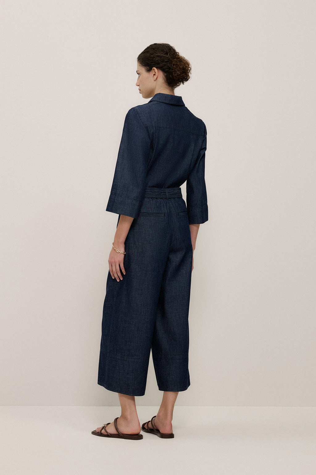 Soft Denim Culotte