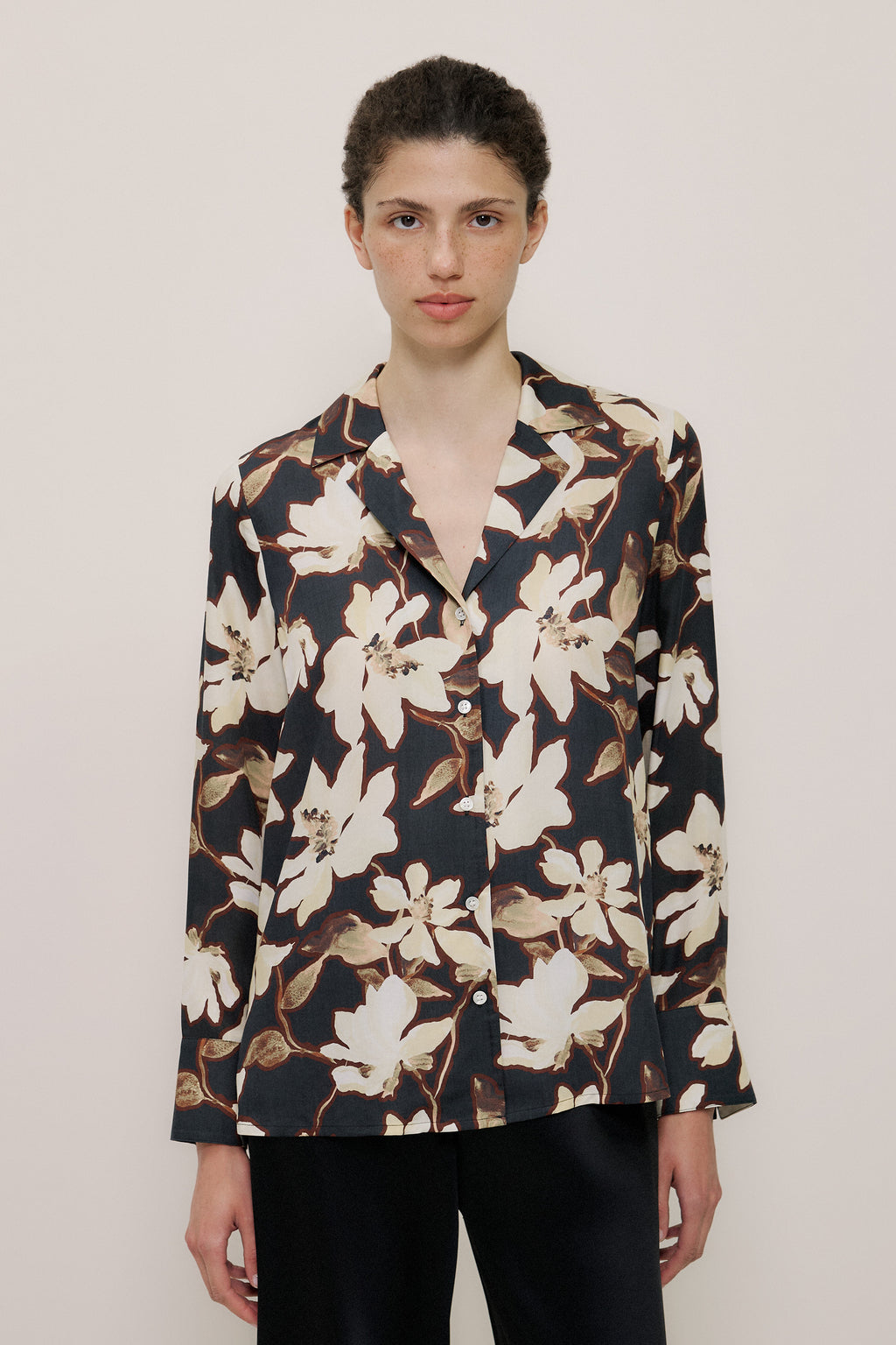 Calais Modal Camp Collar Shirt