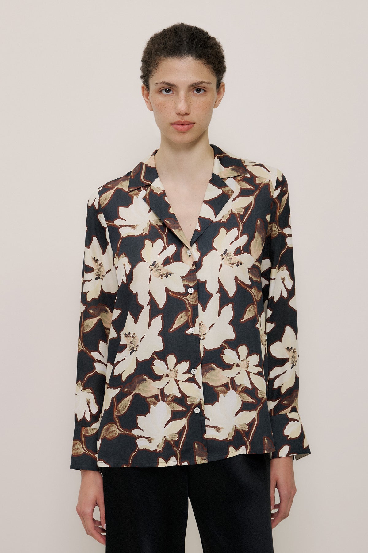Calais Modal Camp Collar Shirt