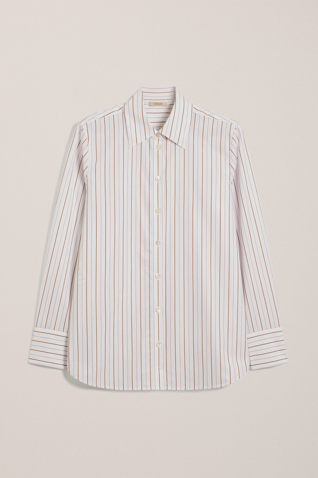 Yarn Dyed Poplin Stripe Shirt