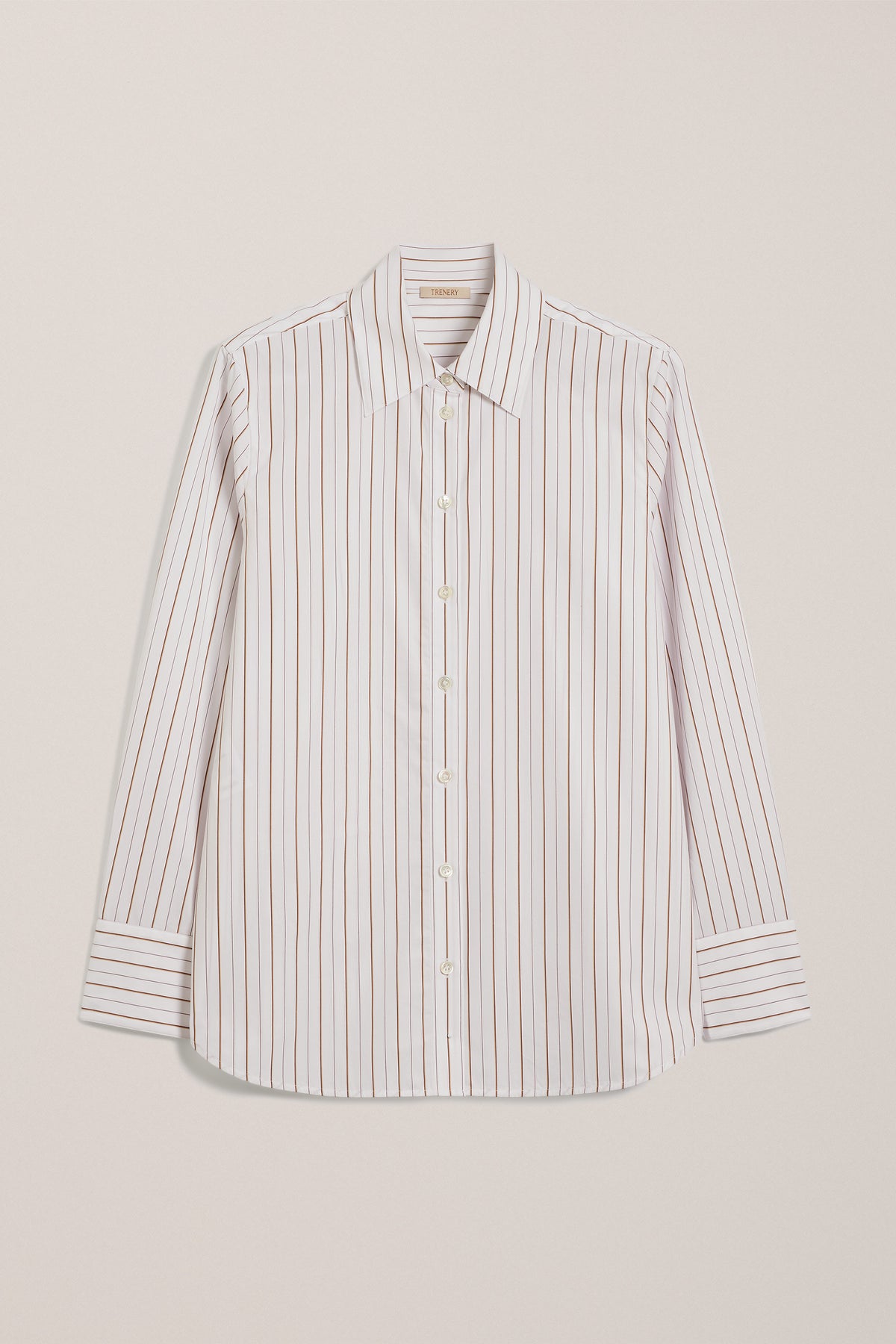 Yarn Dyed Poplin Stripe Shirt