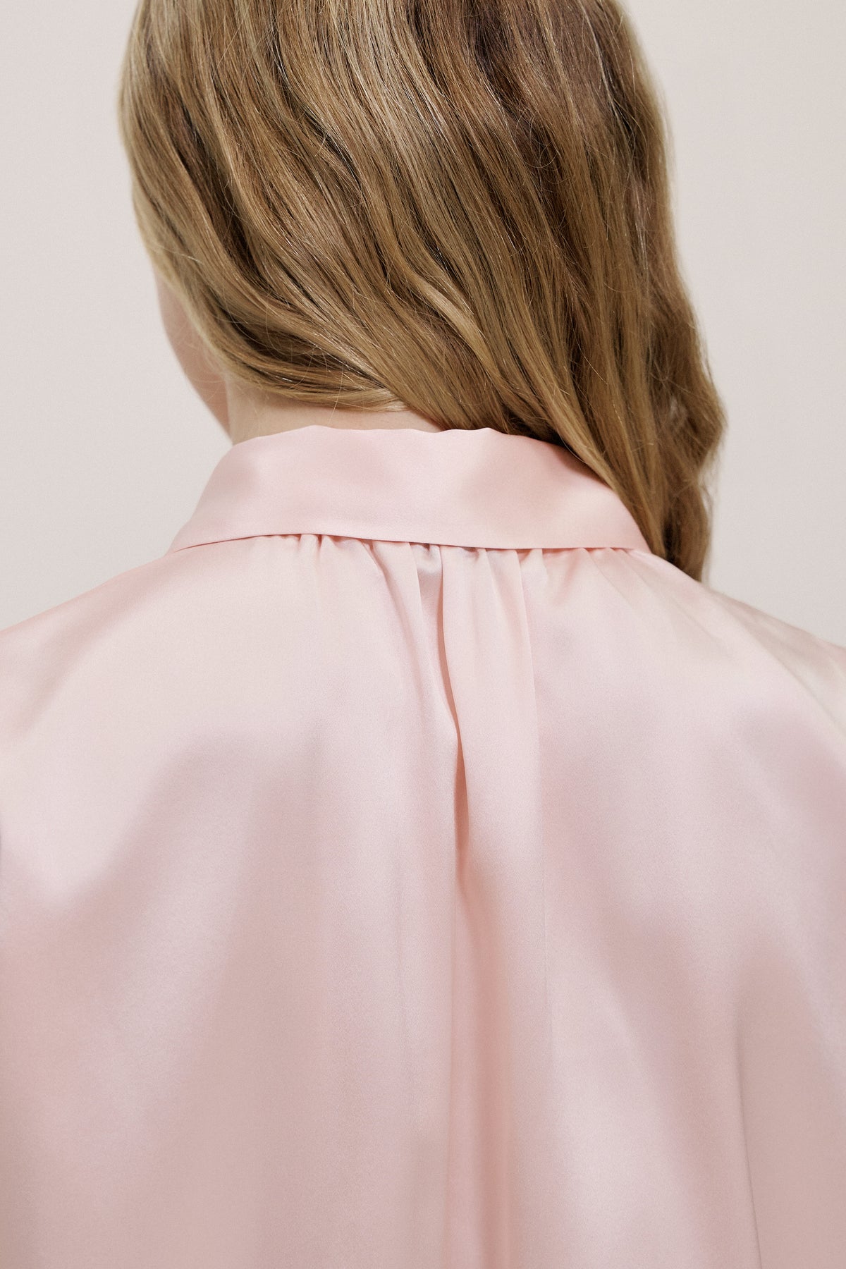 Silk Satin Cap Sleeve Shirt