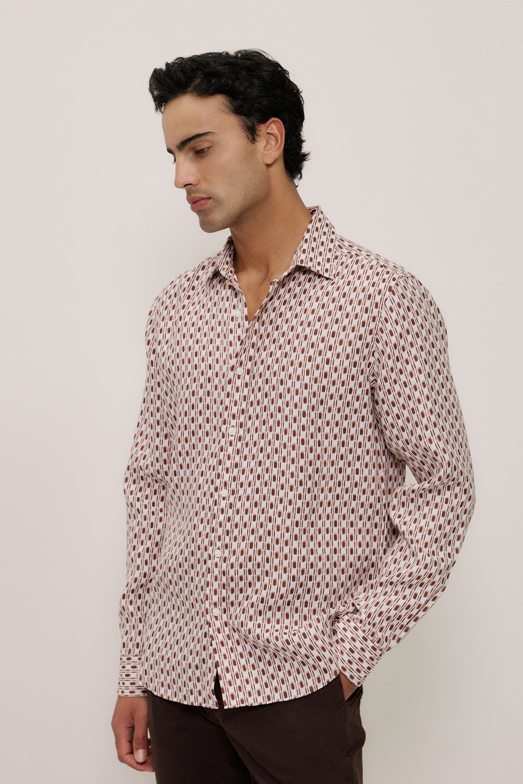 Terran Linen Long Sleeve Shirt