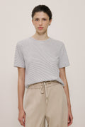 Australian Cotton Mini Stripe T-Shirt