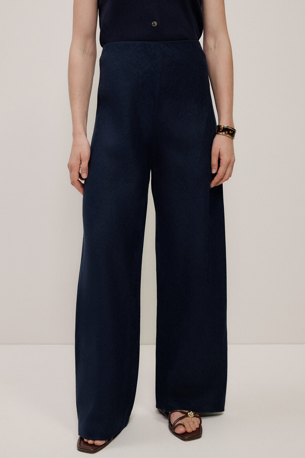 Linen Bias Pant
