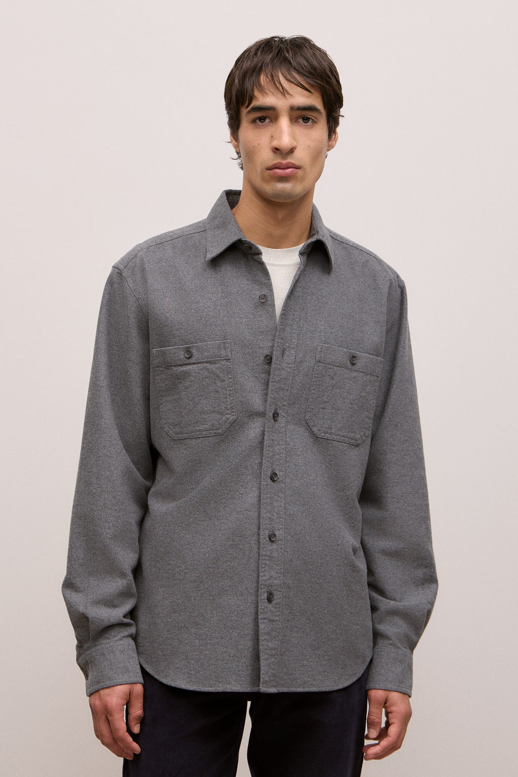 Brushed Cotton Overshirt