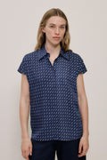 Cavelle Relaxed Cap Sleeve Shirt