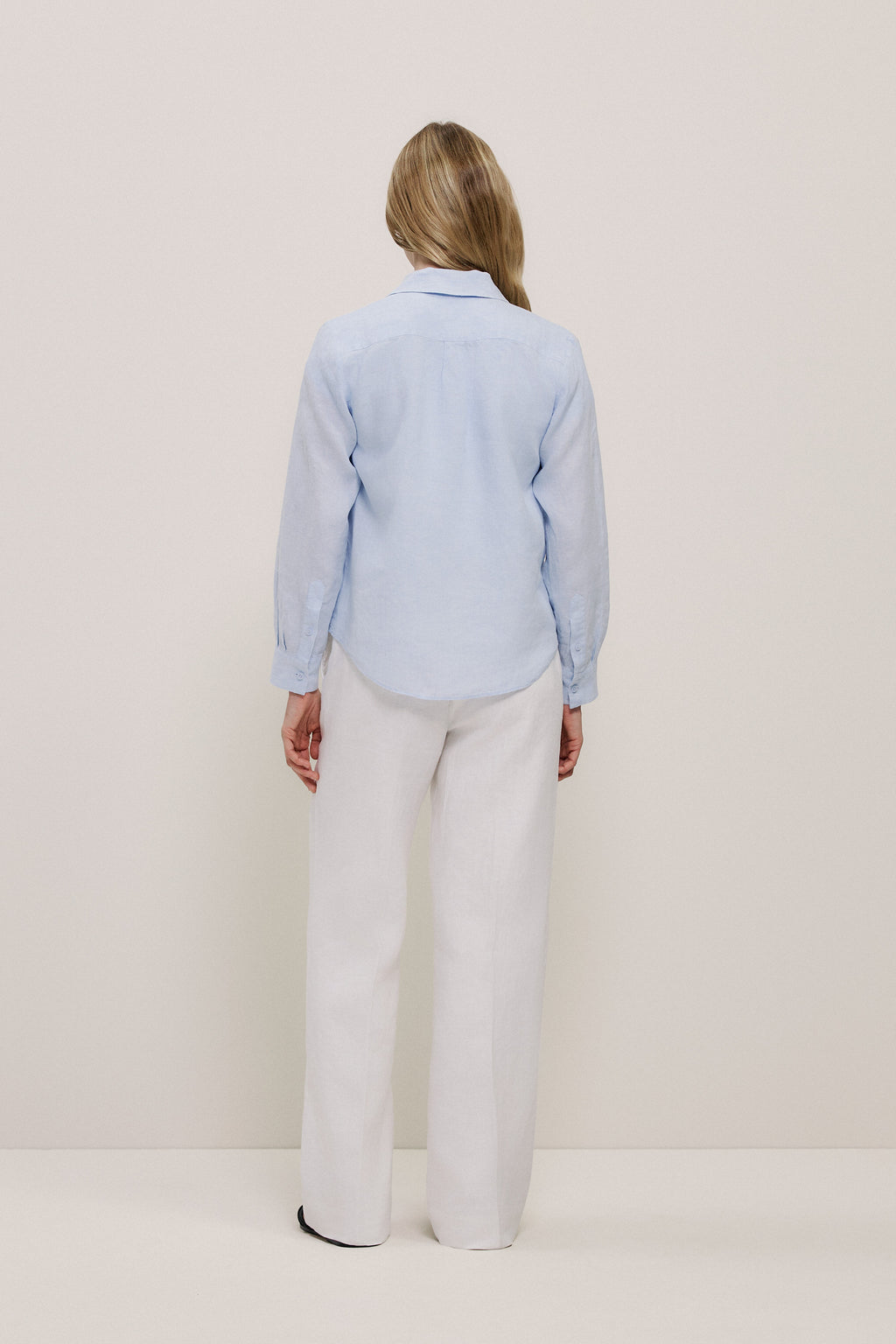 Yarn Dyed Linen Classic Shirt