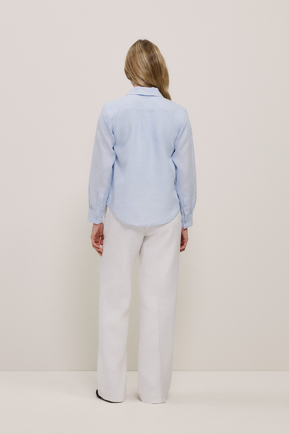 Yarn Dyed Linen Classic Shirt