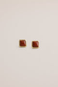 Nerina Jasper Stud Earrings