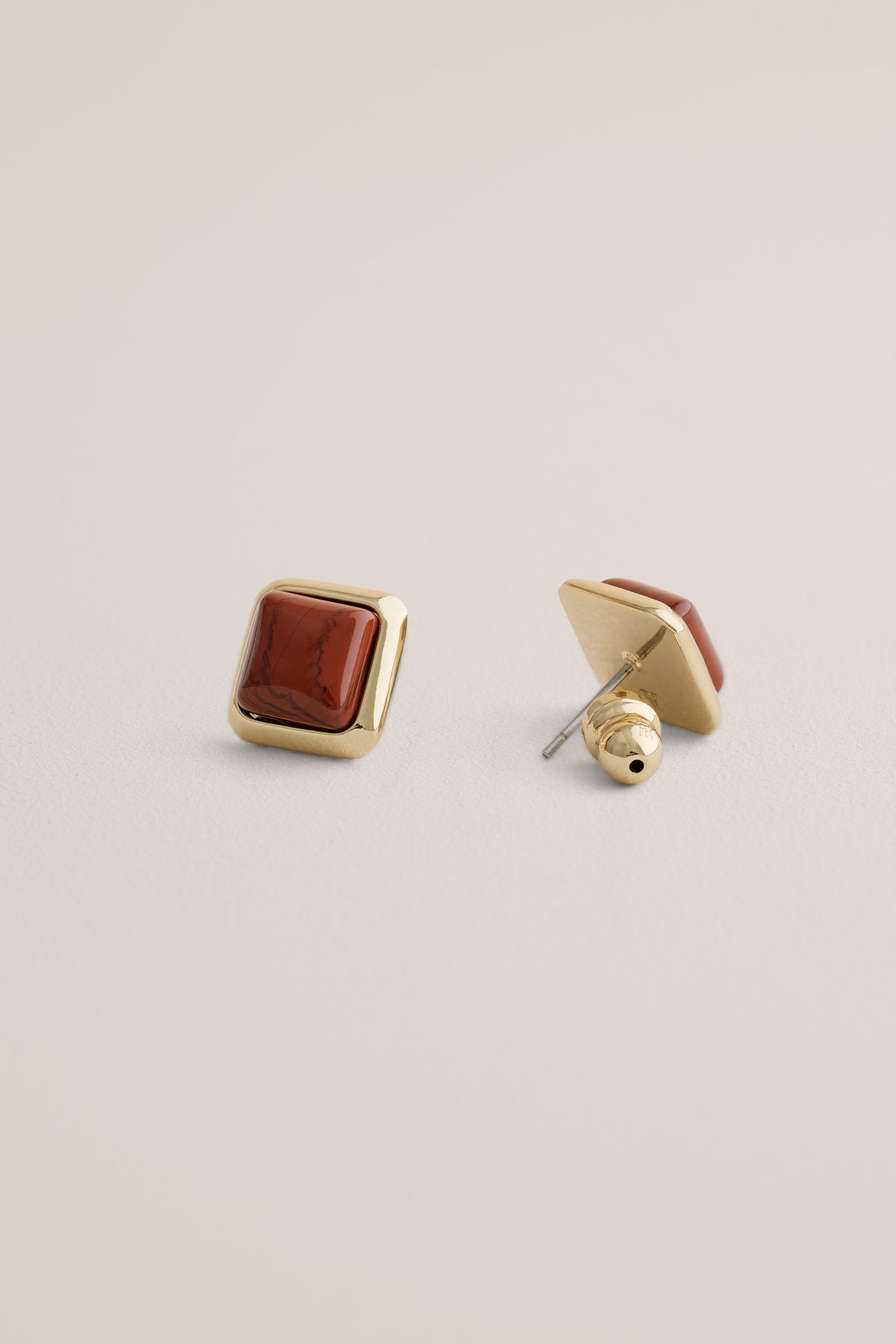 Nerina Jasper Stud Earrings
