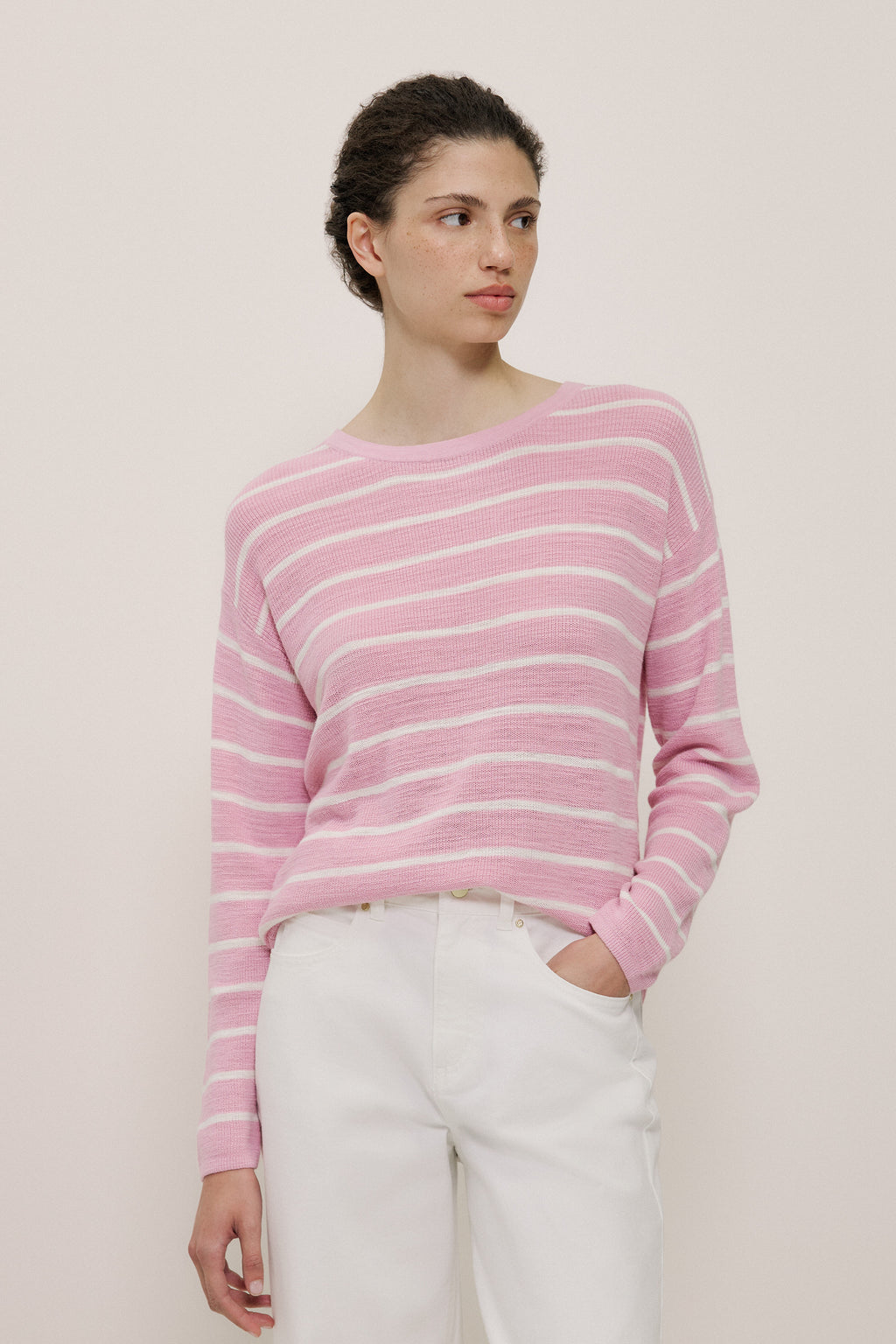 Linen Cotton Pullover