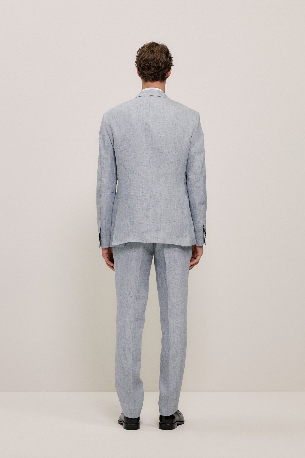 Textured Linen Blazer