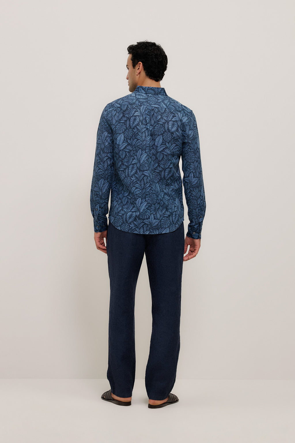 Grove Linen Cotton Long Sleeve Shirt
