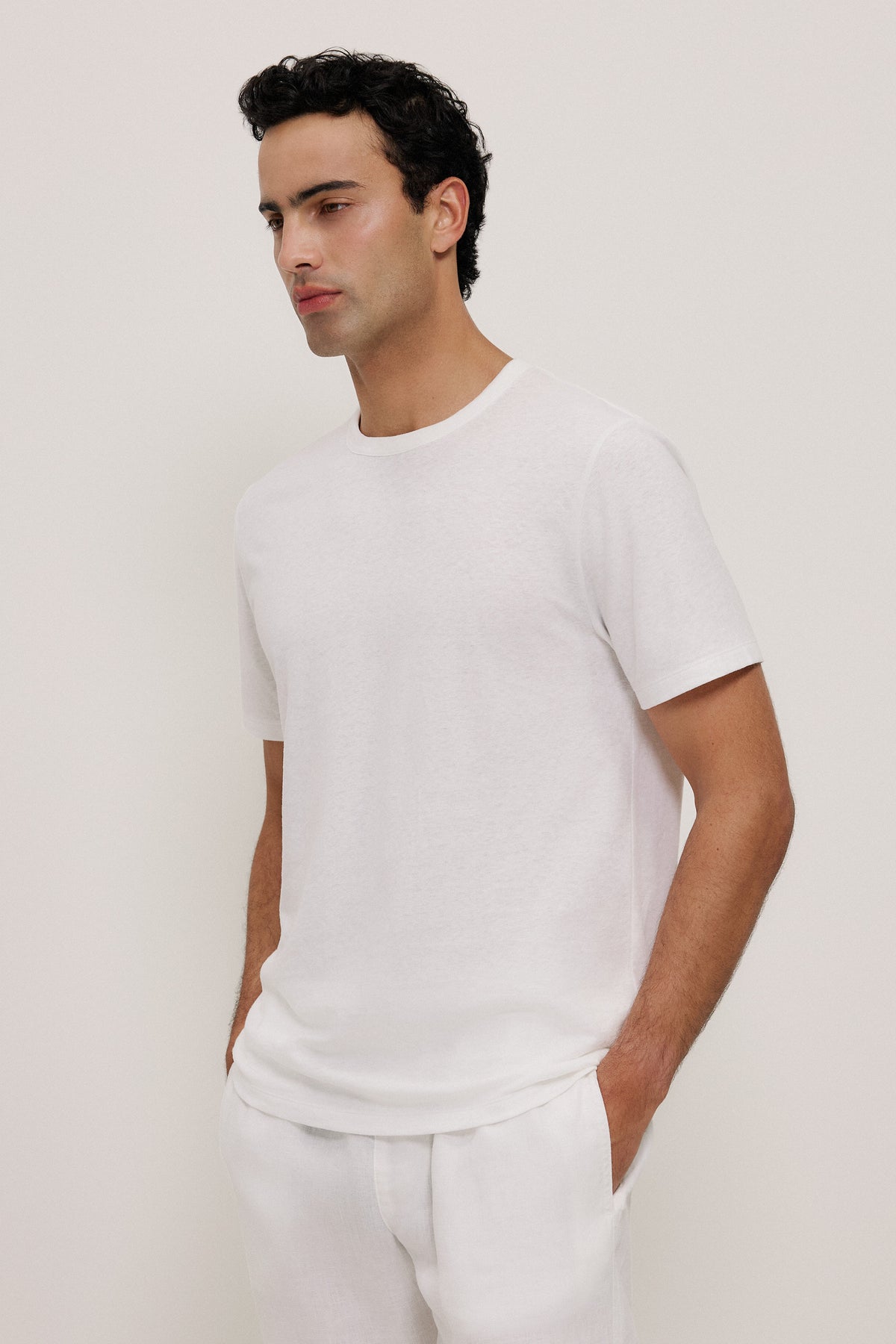 Linen Cotton Jersey T-shirt